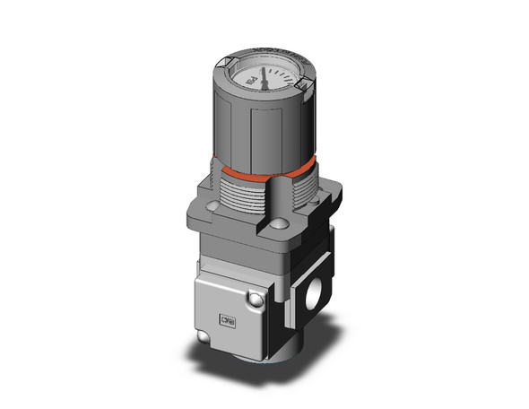 SMC ARG20-N02G4-1Z regulator, modular f.r.l. w/gauge regulator w/ built in pressure gauge