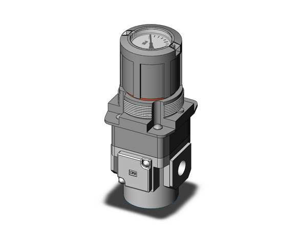 SMC ARG30-N02G4-NZ regulator, modular f.r.l. w/gauge regulator w/ built in pressure gauge