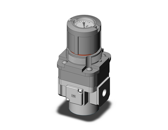 SMC ARG40-N02G2-Z regulator, modular f.r.l. w/gauge regulator w/ built in pressure gauge