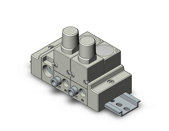 SMC ARM11AB4-262-JZ regulator, manifold compact manifold regulator