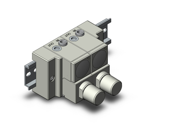 SMC ARM11BB4-208-A1Z regulator, manifold compact manifold regulator