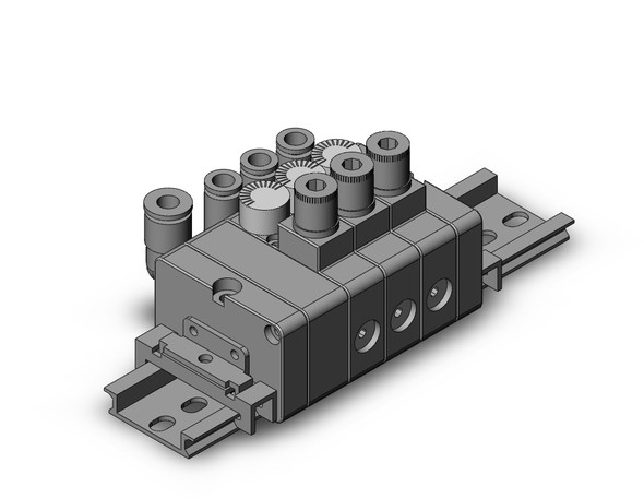 SMC ARM5AB2-370-AZ regulator, manifold compact manifold regulator