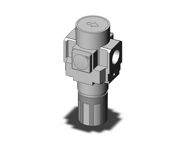 <h2>ARP20/30/40, Direct Operated Precision Regulator</h2><p><h3>The ARP is a modular style, direct operated precision regulator.  A locking adjustment knob allows the pressure to be set, and then locked to prevent accidental setting changes. The ARP20/30/40 series is available with a back flow function that exhausts the air pressure in the outlet side reliably and quickly.  Special applications include (10-) clean room compliant, (20-)copper-free, fluorine-free, and (21-) clean room compliant, copper-free, fluorine-free and silicon-free.</h3>- Direct operated precision regulator<br>- Sensitivity: within 0.2%F.S.<br>- 3 types of set pressure allow more freedom in designing a circuit<br>- Repeatability: within  1%F.S.<br>- Backflow function available<p><a href="https://content2.smcetech.com/pdf/ARP20.pdf" target="_blank">Series Catalog</a>