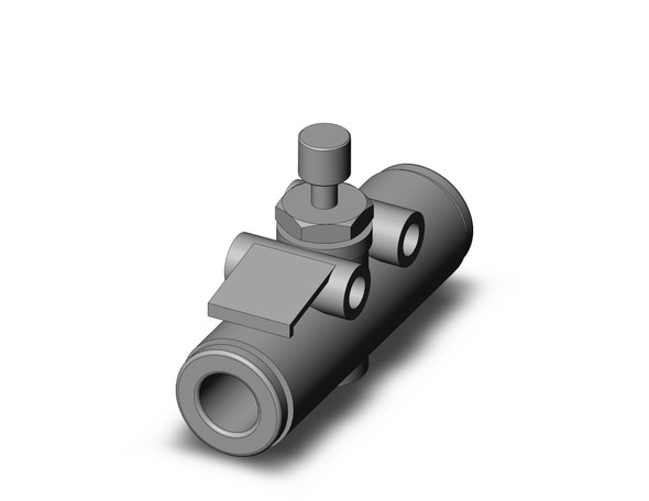 SMC AS1002F-07 speed controller, inline, one touch