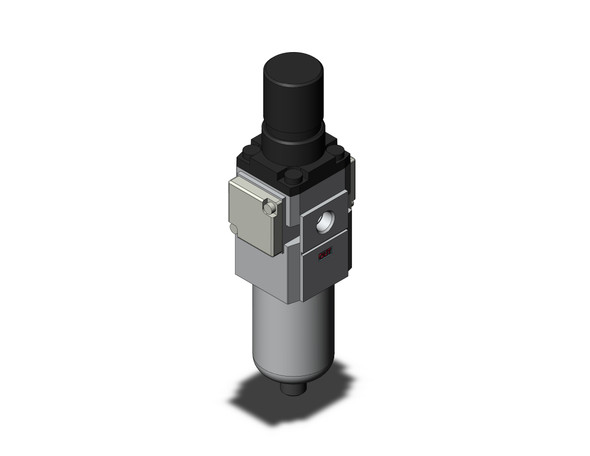 SMC AWM20-01-12R Filter/Regulator, W/Micro Mist Separator