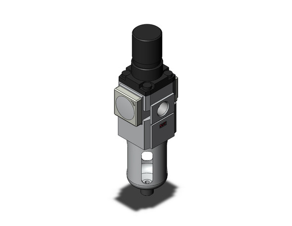 SMC AWM20-02E-C Filter/Regulator, W/Micro Mist Separator
