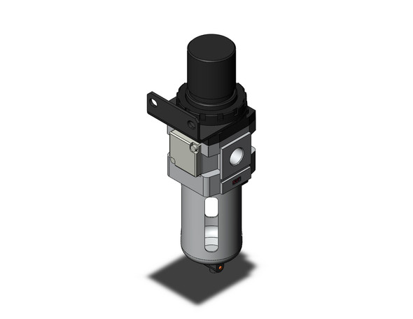 SMC AWM30-N02BE-6RZ filter/regulator, w/micro mist separator mist separator/regulator