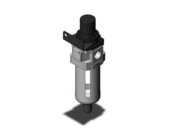 SMC AWM40-N04BC-RZ filter/regulator, w/micro mist separator mist separator/regulator