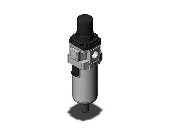 SMC AWM40-N04CE-2Z filter/regulator, w/micro mist separator mist separator/regulator