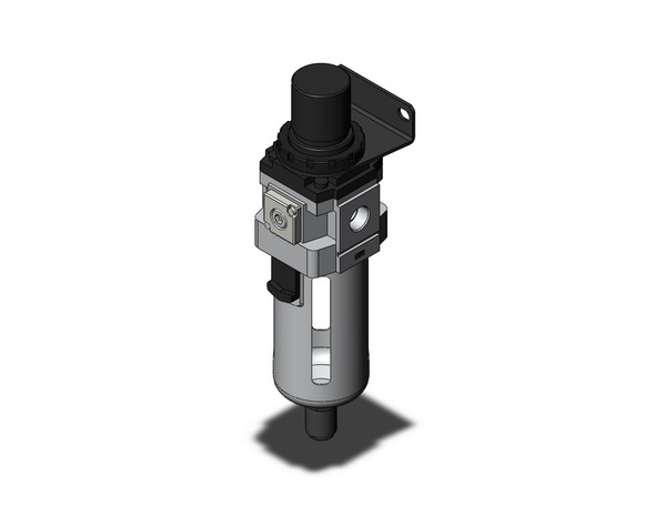 <h2>AWM, Mist Separator with Regulator, Modular</h2><p><h3>Combining a mist separator and regulator into one unit simplifies piping and installation. This combination controls the filtration to 0.3 m, for applications that require cleaner air than regular filtration, such as air blow off. As part of the family of modular air preparation units, the AWM can be combined with other similar sized products. This series is available with port sizes from 1/8 to 1/2 with NPT, Rc or G threads. Many standard options can also be ordered such as auto-drain, gauges, etc.<br>- </h3>- Modular style mist separator<br>- Filtration: 0.3 m<br>- Three body sizes: 1/8, 3/8 and 1/2<br>- Port size: 1/8, 1/4, 3/8 and 1/2<br>- Minimizes space and piping<br>- Note: AWM will be discontinued in the near future.  New designs are encouraged to use AWM-D.<br>- <p><a href="https://content2.smcetech.com/pdf/AWD.pdf" target="_blank">Series Catalog</a>