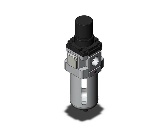 SMC AWM40-04-R filter/regulator, w/micro mist separator mist separator/regulator