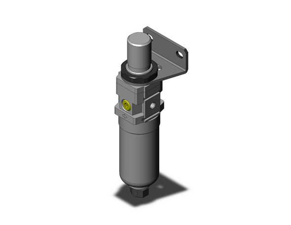 <h2>AW10-A to AW40-A, Filter Regulator, Metric, North American &amp; European</h2><p><h3>SMC S series AW-A is a combination filter/regulator, minimizing space and piping by integrating two units into one. The pressure drop across the regulator section has been reduced creating a more efficient unit with a maximum set pressure of 100 psi. The element and bowl on the AW-A series is now one-piece, making element replacement easier. Bowls on the size 30 and 40 are covered with a transparent bowl guard, completely protecting them from the environment and making the interior contents visible from 360 degrees. This series is part of the family of modular air preparation units and can be combined with other similar sized products. The new AW-A is available in four body sizes with piping from M5 to 3/4  in Rc, NPT, and G thread types.</h3>- <p><a href="https://content2.smcetech.com/pdf/AW_A.pdf" target="_blank">Series Catalog</a>