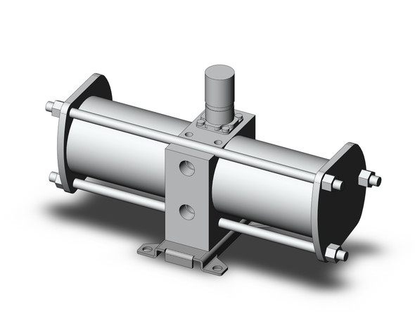 <h2>VBA**A, Booster Regulator</h2><p><h3>The specialty regulator series VBA is a booster regulator that saves money and energy by increasing the main line pressure up to two times. The booster regulator, when connected to air supply line, increases pressure up to two times and the main air supply pressure may be set low. Desired pressure increase can be easily adjusted.</h3>- Boosts local line pressure without requiring additional power<br>- 2 to 4 times increase in pressure<br>- Easy adjustment of output pressure<br>- Improved performance over previous designs<br>- <p><a href="https://content2.smcetech.com/pdf/VBAT.pdf" target="_blank">Series Catalog</a>