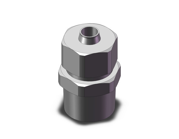 <h2>KFG2, Stainless Steel 316 Insert Fittings, Inch Size (NPT Threads)</h2><p><h3>Series KFG2 fittings can operate with ambient operating fluid temperatures of -65 to 260 C (swivel elbow type -5 to 150 C).  With their stainless steel 316 construction and unique non-rubber seal insert connection, these grease-free fittings offer high levels of corrosion resistance, and can be used with numerous piping materials including FEP, PFS, soft and regular nylon, polyurethane and polyoelfin.  Available in male elbow, male connector, male branch tee, straight union, union tee, bulkhead union, union elbow, swivel elbow and female connector options, the KFG2 fittings can accommodate tube sizes from 4mm to 16mm and 1/8  to 1/2  with port sized thread connections from R1/8 to R1/2 and 1/8NPT to 1/2NPT.</h3>- Stainless steel 316 inch size insert fitting<br>- Connection thread: NPT<br>- Fluid temperature: -65 to 260 C (swivel elbow -5 to 150 C)<br>- Applicable tube material: FEP, PFA, modified PTFE, nylon, soft nylon, polyolefin, polyurethane, soft polyurethane, hard polyurethane, soft polyolefin, antistatic soft nylon, antistatic polyurethane<br>- Grease-free<br>- This product is not intended for use in potable water systems<br>- <p><a href="https://content2.smcetech.com/pdf/KFG2.pdf" target="_blank">Series Catalog</a>