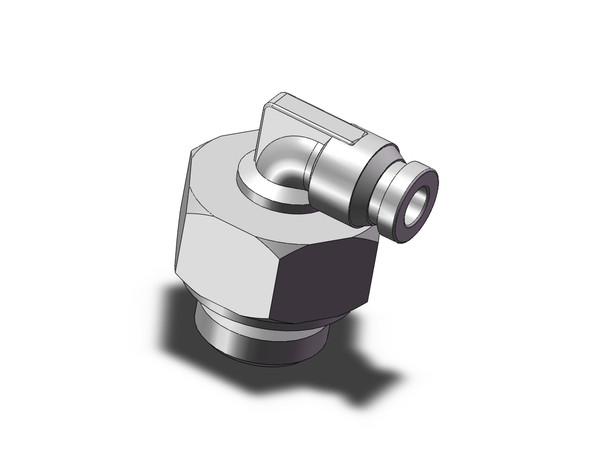 SMC KQB2L04-G02 Fitting, Nickel Plated Brass