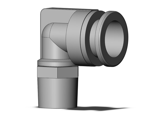 SMC KQB2L13-N02S Fitting, Nickel Plated Brass