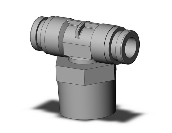 SMC KQB2T06-03S Fitting, Nickel Plated Brass