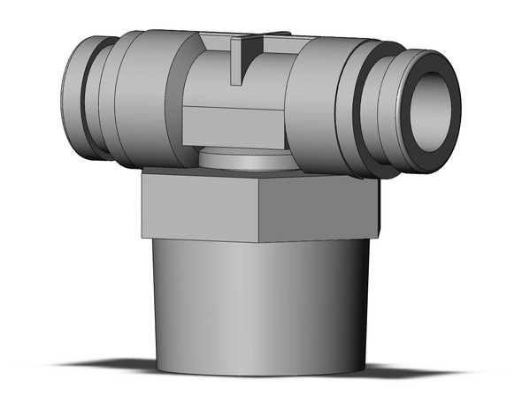 SMC KQB2T07-N03S Fitting, Nickel Plated Brass