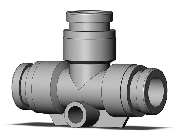 SMC KQB2T07-00 Fitting, Nickel Plated Brass