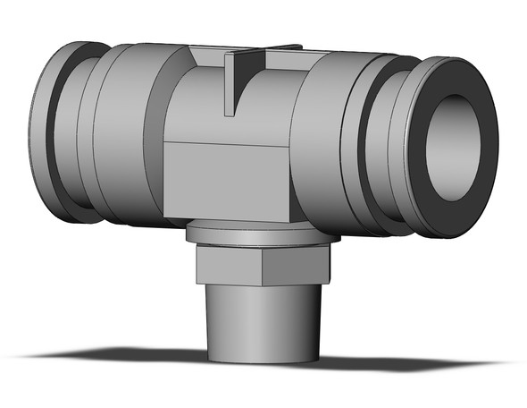 <h2>KQB2, Metal One-touch Fittings, Inch Size (UNF, NPT Threads)</h2><p><h3>Compact and lightweight, the KQB2 one-touch fitting uses electroless nickel plated brass components as standard specification. Its maximum operating temperature is 150  C.  KQB2 fittings can be used with fluid, and in environments having a large temperature change.  Configuration variations have been improved to 17 models.  Applicable tube sizes are  3.2 to  16 and 1/8  to 1/2 .  Series KQB2 is available with M, R, Rc, UNF, NPT or G connection threads.</h3>- Threads: UNF, NPT <br>- Compact   light weight<br>- Grease-free<br>- Applicable tube material: FEP, PFA, nylon, soft nylon, polyurethane, polyolefin<br>- Electroless nickel plated (brass parts)<br>- This product is not intended for use in potable water systems<br>- <p><a href="https://content2.smcetech.com/pdf/KQB2.pdf" target="_blank">Series Catalog</a>