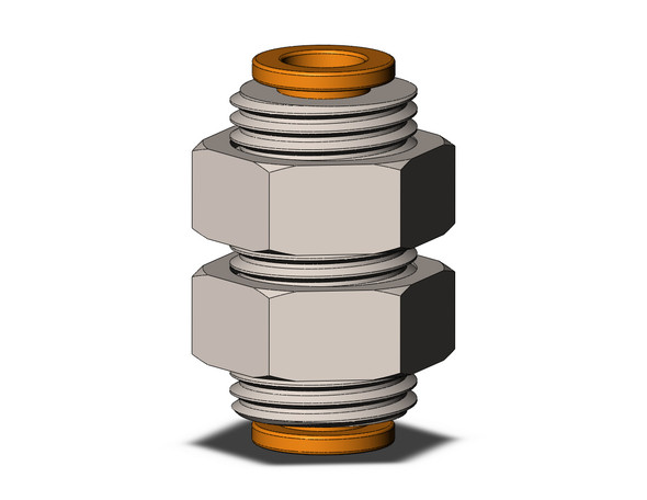 SMC KQ2E07-00MA fitting, bulkhead union