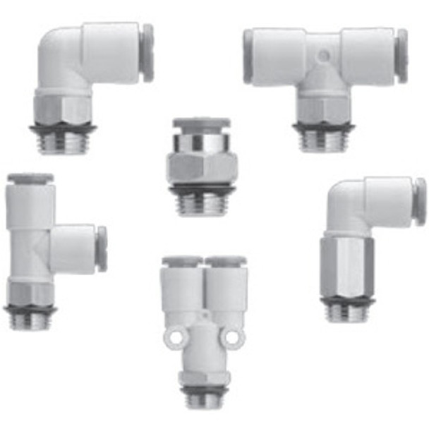 SMC KQ2H09-U01N Fitting, Male Connector Pack of 10