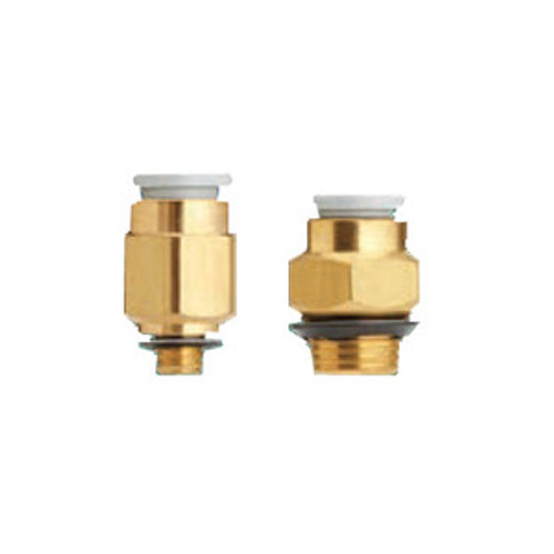 SMC KQ2S08-U01N Fitting, Hex Hd Male Connector Pack of 10