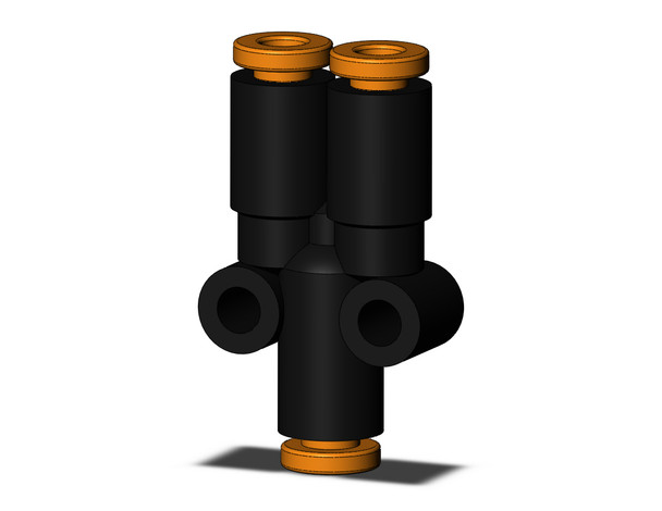 SMC KQ2U01-00A-X35 fitting ,union y