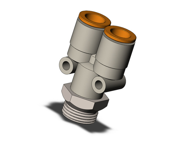 SMC KQ2U11-U03N fitting, branch y