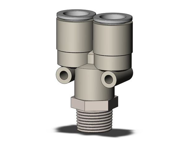 SMC KQ2U12-03N Fitting, Branch Y Pack of 5