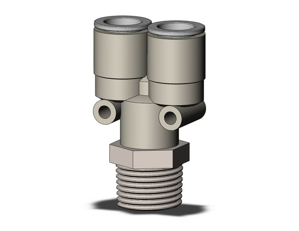 SMC KQ2U12-04N Fitting, Branch Y Pack of 5