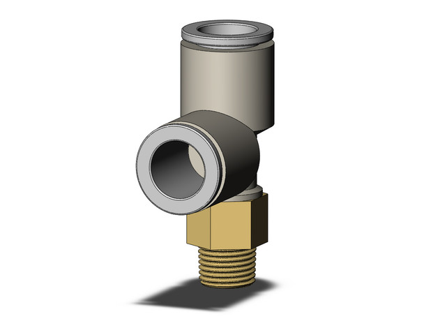 SMC KQ2Y10-01AS fitting, male run tee