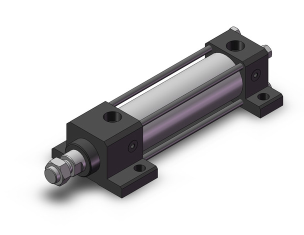 SMC CHDSDLA40TN-100A Hydraulic Cylinder, Ch, Cc, Hc