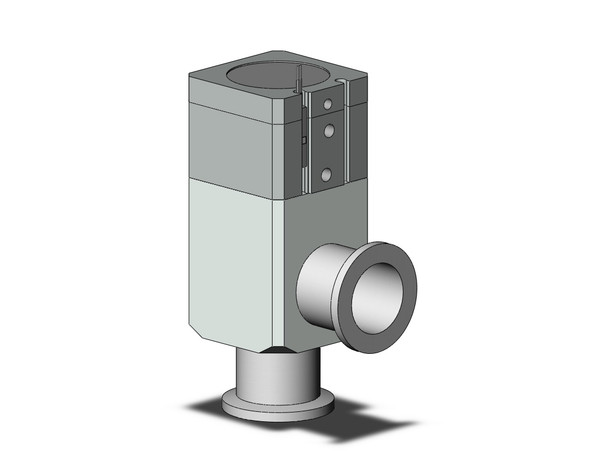 SMC XLD-25-M9NB Aluminum, High Vacuum Angle Valve