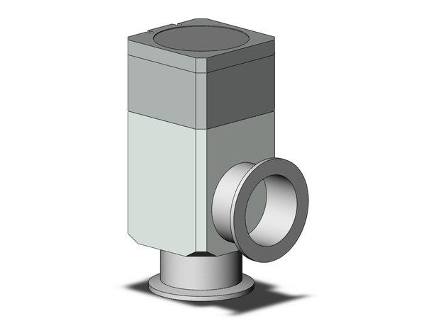 SMC XLD-50LH5 Aluminum, High Vacuum Angle Valve