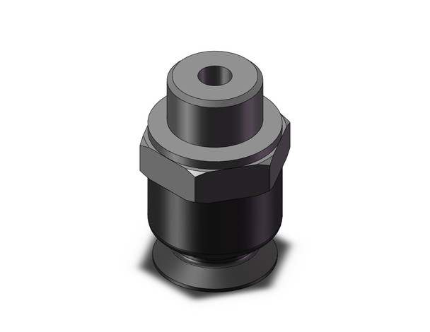 SMC ZP3-T06UMN-A5 Vertical Vacuum Inlet, W/Adapter