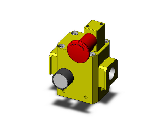 SMC AVL5000-N06P-R Soft Start-Up Valve W/ Lockout