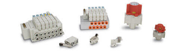 SMC EVS1-02-FIG-D-3ZRM0 Valve, Dbl Sol, Iso