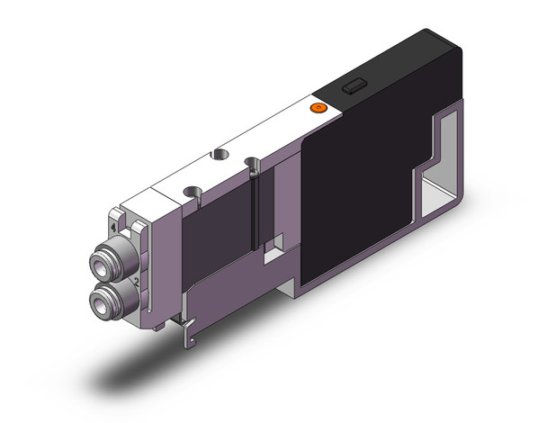 SMC SQ1A31-51-C4-M valve, double, plug-in, 3 port