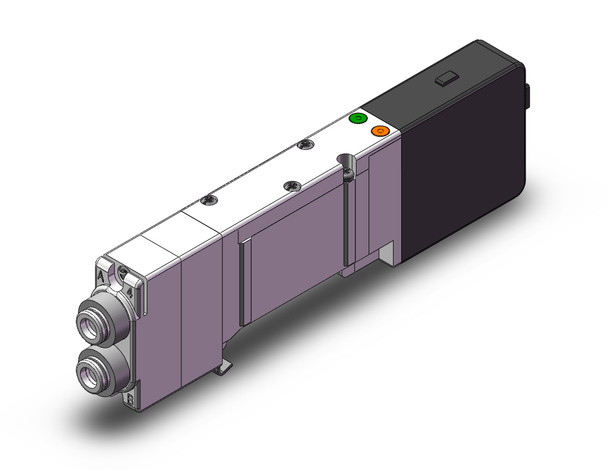 SMC SQ2441-5LO1-C6 4/5 Port Solenoid Valve