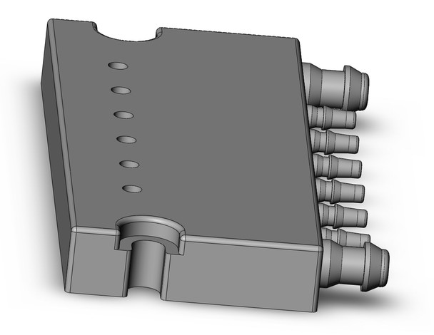 SMC SS073A01-06C Base Mount, Separable Type Manifold