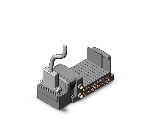SMC SS0750-10C2FD1 Plug-In Type Stacking Manifold