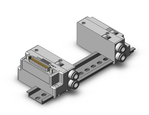 SMC SS5J3-60FD1-08B Mfld, Plug-In, Connector Type
