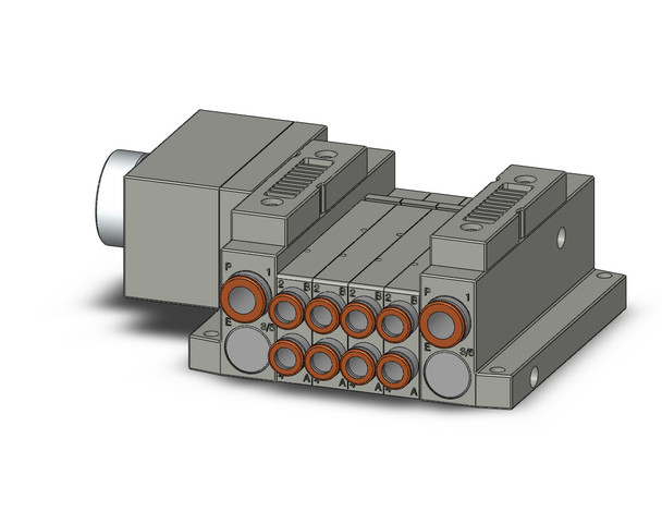 SMC SS5V1-W10CD-04BS-N7 4/5 Port Solenoid Valve