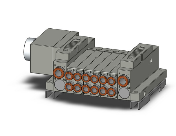 SMC SS5V1-W10CD-06BS-N7-D0 4/5 Port Solenoid Valve