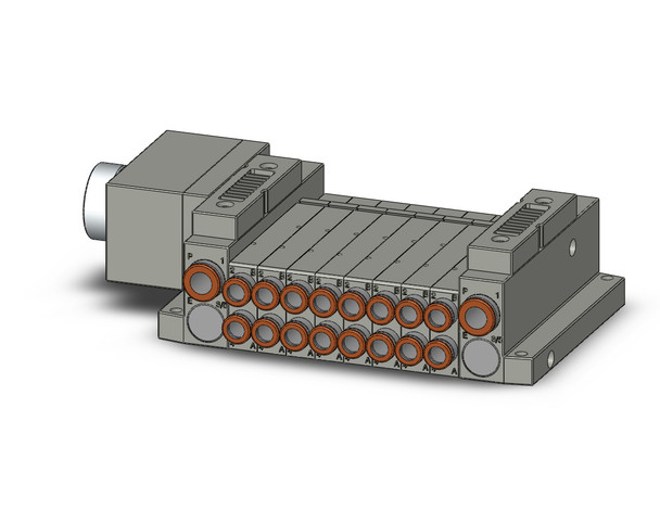 SMC SS5V1-W10CD-08BS-N7 4/5 Port Solenoid Valve