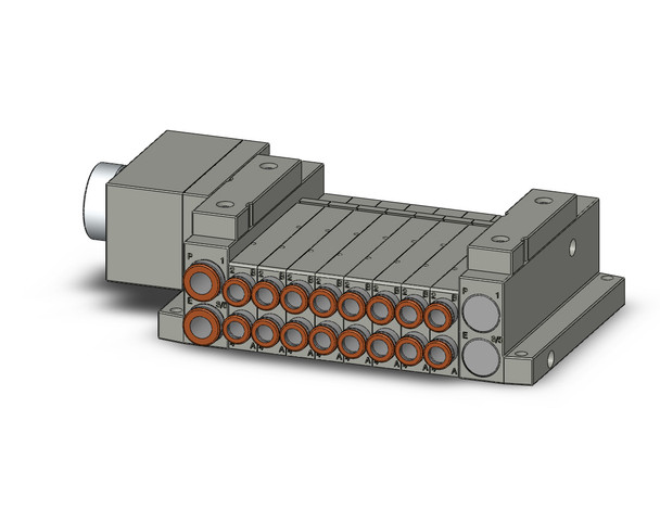 SMC SS5V1-W10CD-08D-N7 4/5 Port Solenoid Valve