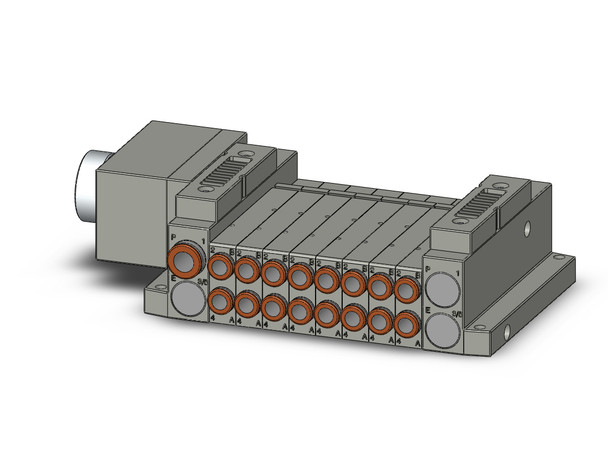 SMC SS5V1-W10CD-08DS-C6 4/5 Port Solenoid Valve