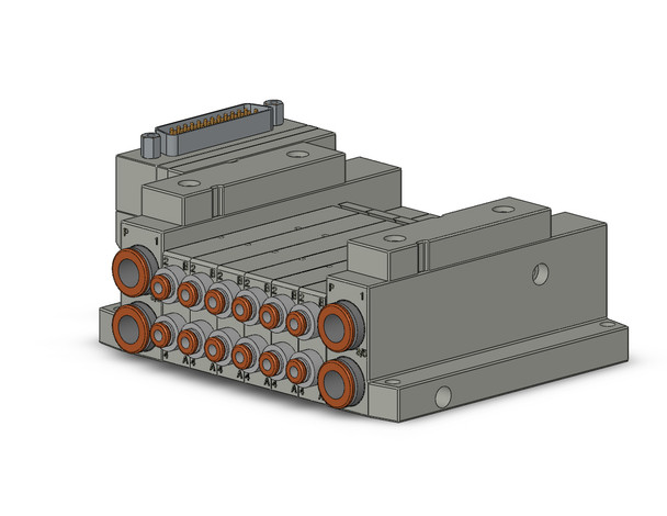 SMC SS5V1-10FD1-06B-N1 4/5 Port Solenoid Valve