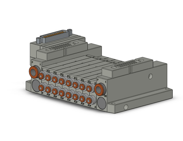 SMC SS5V1-10FD1-08BS-N1 4/5 Port Solenoid Valve